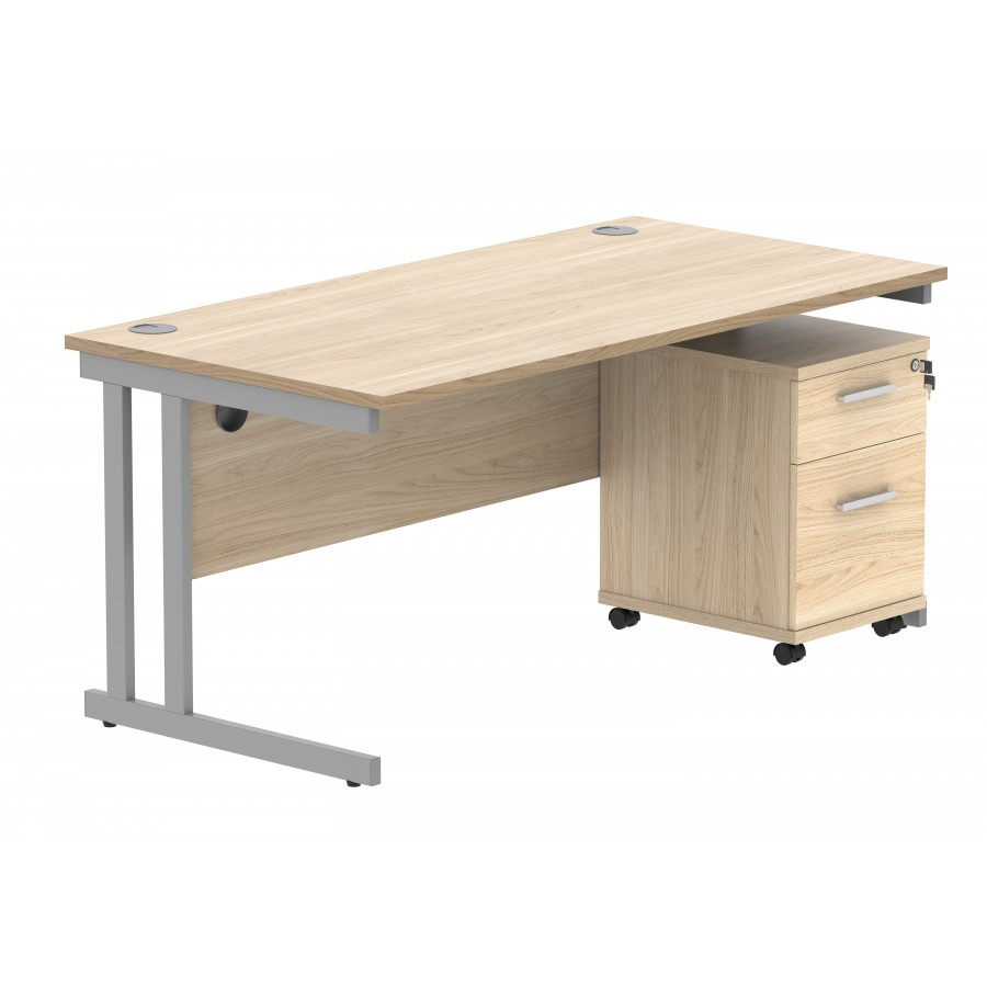 Core Desk With Underdesk Pedestal